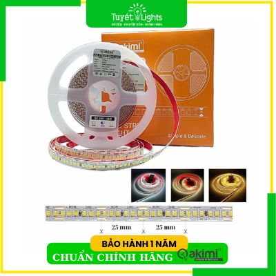 Led Dây Trong Nhà 24V Akimi Brilliant 18W/m 240 LED AKTS240 3000K / 4000K / 6500K | AKIMI ( Cuộn 5m)